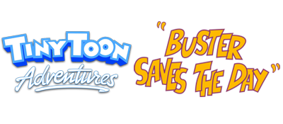 Tiny Toon Adventures Buster Saves the Day logo for GameBoy Color